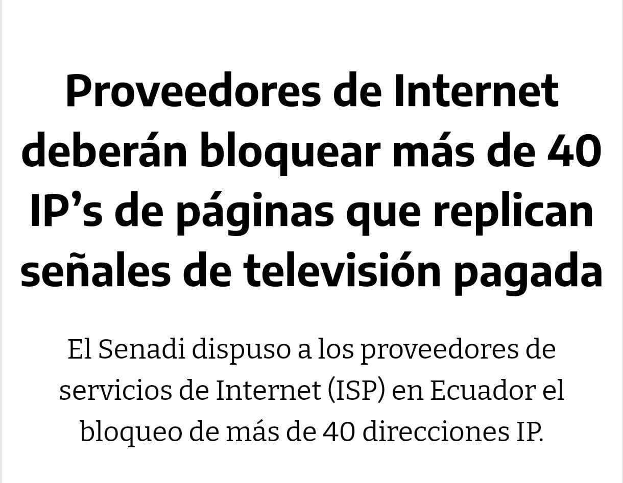 Magis TV problema