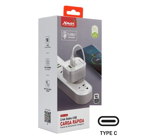 CARGADOR XMAX A201  TIPO C