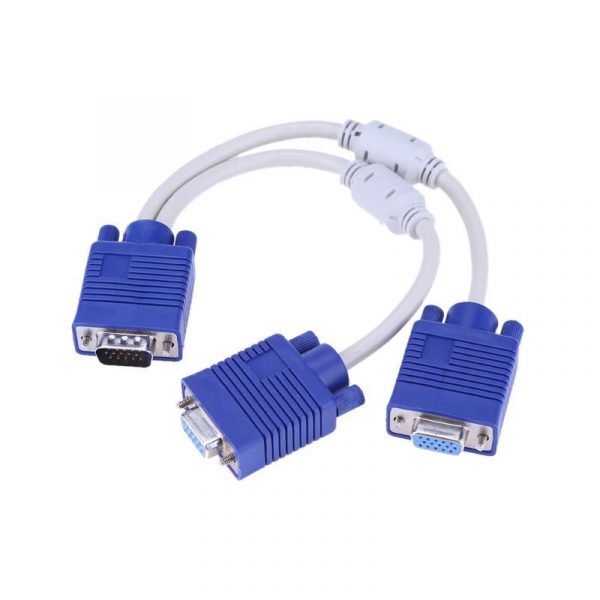 CABLE VGA A 2 VGA SPLITTER - 20CM - DELTA