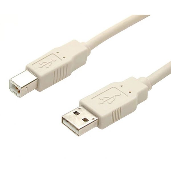 CABLE USB TIPO B  - 2 METROS - USB a TIPO B para IMPRESORA - MEZCLADORA DJ