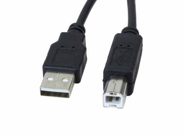 CABLE USB PARA IMPRESORA  - 1M - USB a TIPO B - Epson / HP / Canon