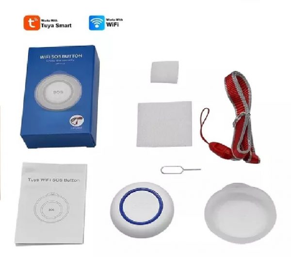 BOTON WIFI SOS PANICO - APP Tuya Smart
