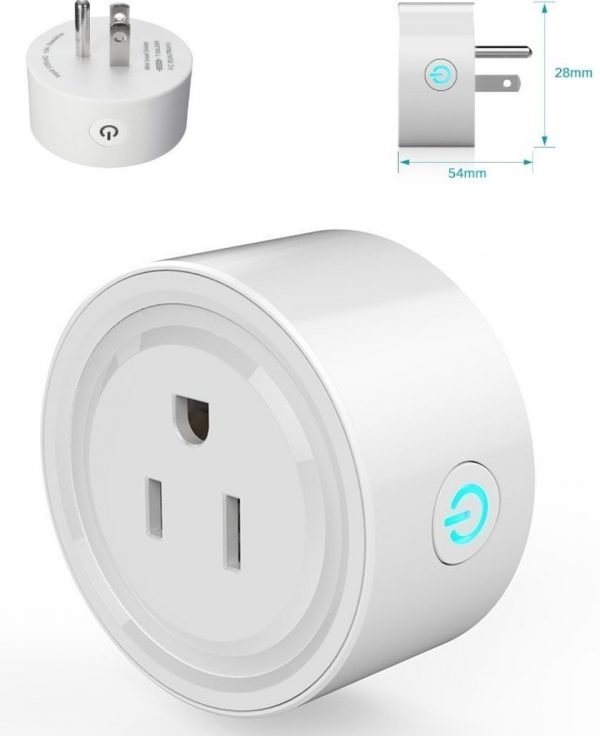 PLUG TOMA CORRIENTE INTELIGENTE SMART TUYA WIFI