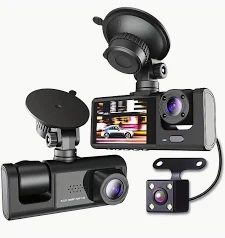 DASH CAM HD WI-FI - 180° CÁMARA DE SEGURIDAD DE AUTOMÓVIL