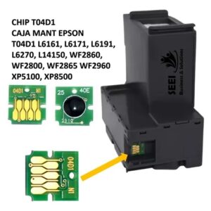 CHIP EPSON PARA CAJA DE MANTENIMIENTO TO4D1 - EWMB2 - L4260 - L4360 - L6170 - L6168 - L6178