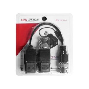 VIDEO BALUN Hikvision 4K - DS-1H18-A - 2/4/5M/4K - PAREJA