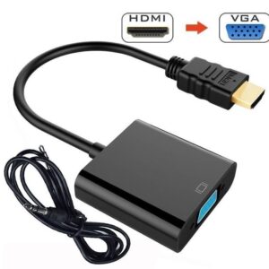 CONVERTIDOR HDMI A VGA AUDIO Y VIDEO