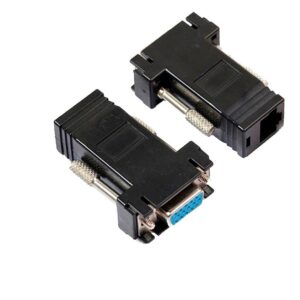 ADAPTADOR RJ45 A VGA HEMBRA - EXTENSIÓN DE SEÑAL VGA - UNIDAD