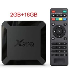 TV BOX - X96Q 2GB - 16GB Android 10 H313 Quad Core 4K 2.4G Wifi Allwinner